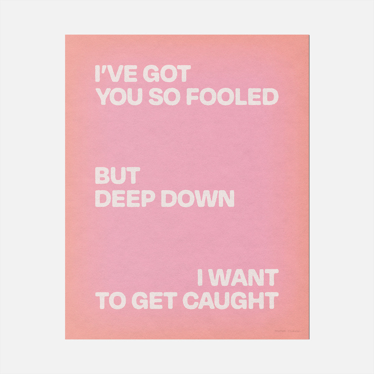 CAUGHT PRINT