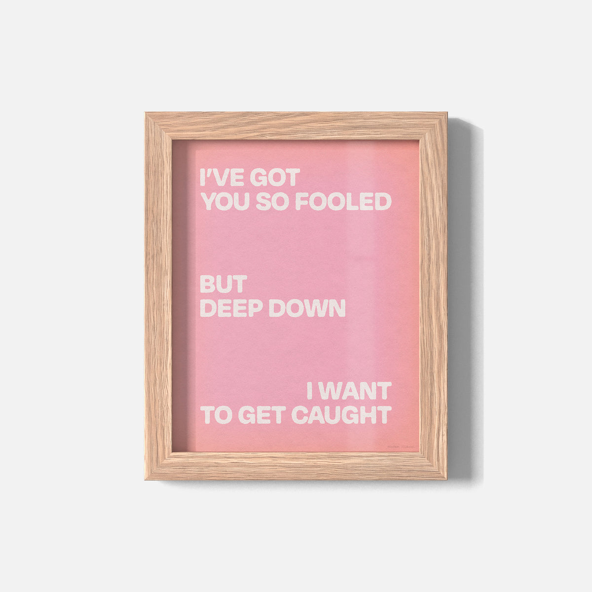 CAUGHT PRINT