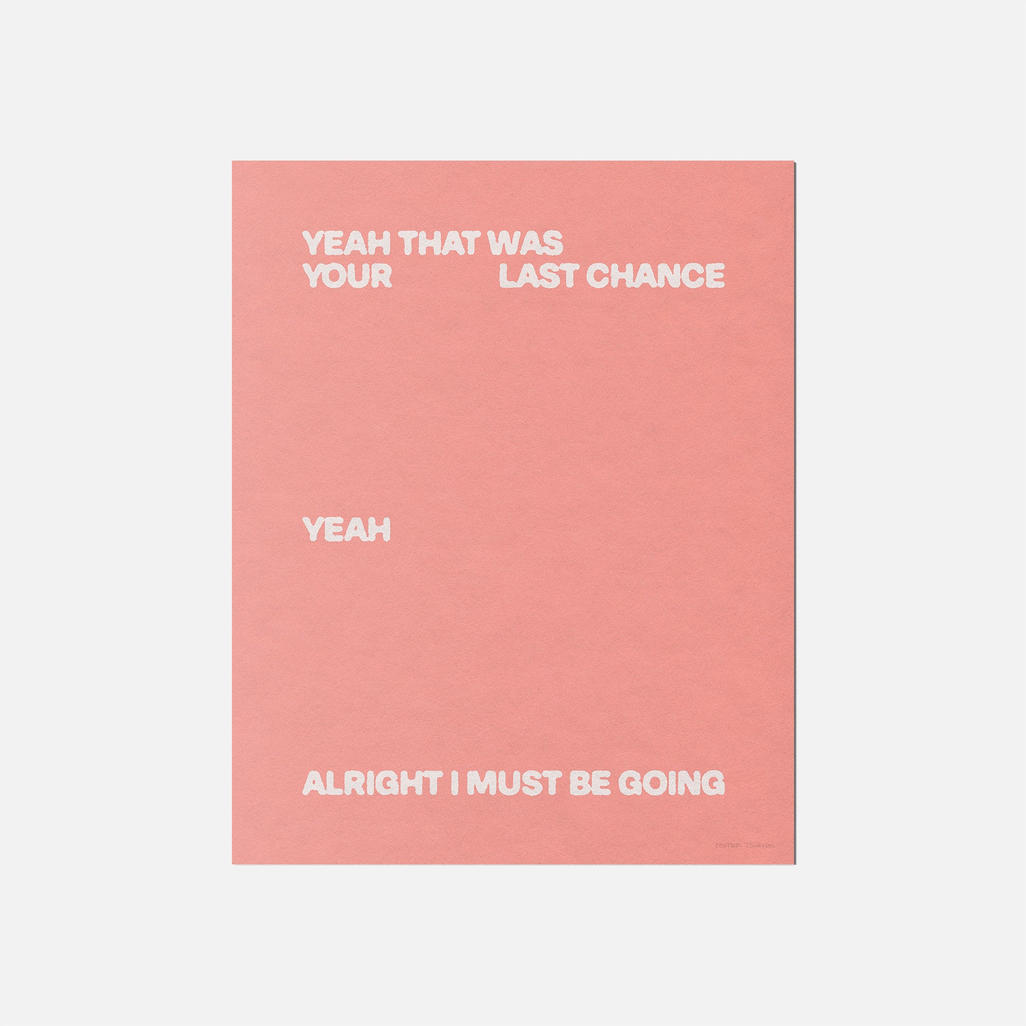 CHANCE PRINT
