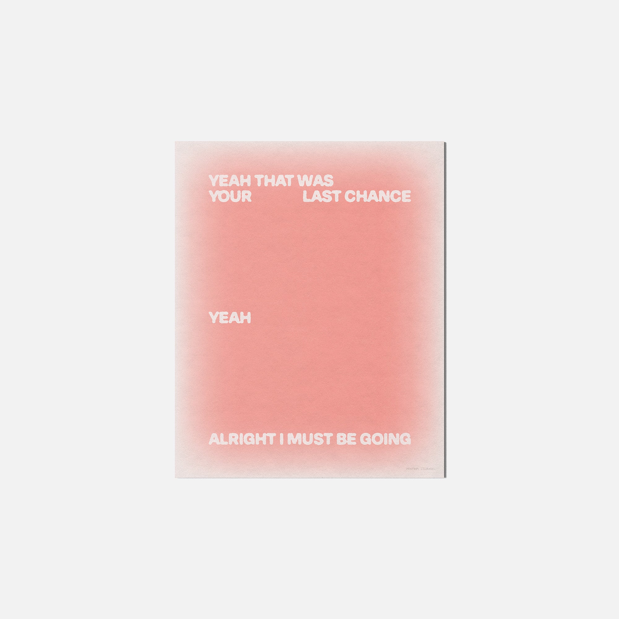 CHANCE PRINT