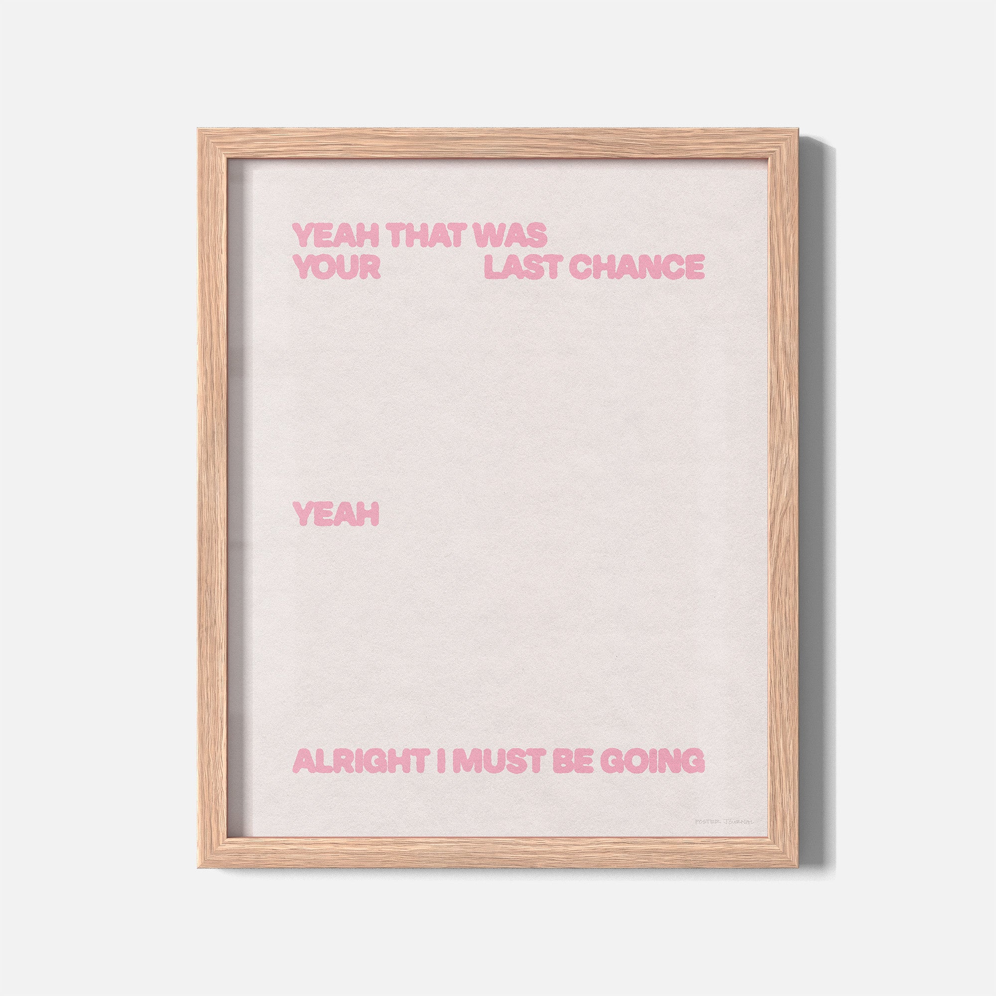 CHANCE PRINT