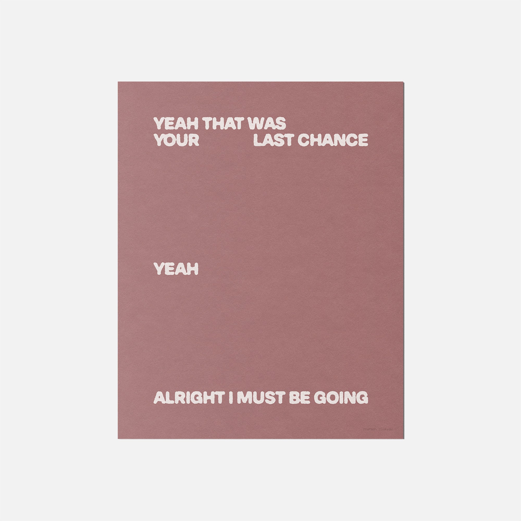 CHANCE PRINT