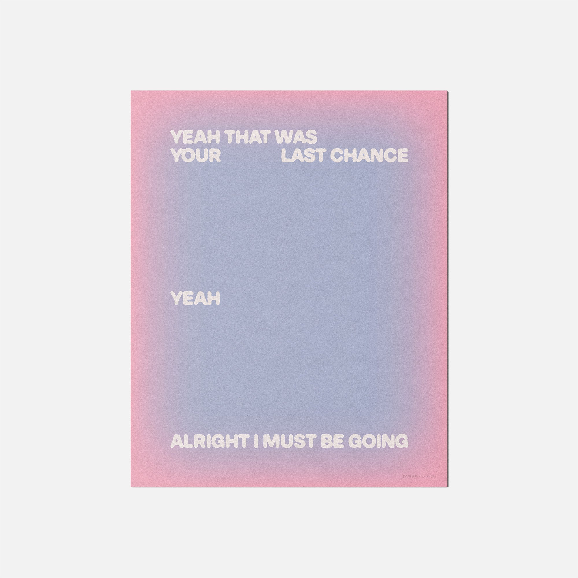 CHANCE PRINT