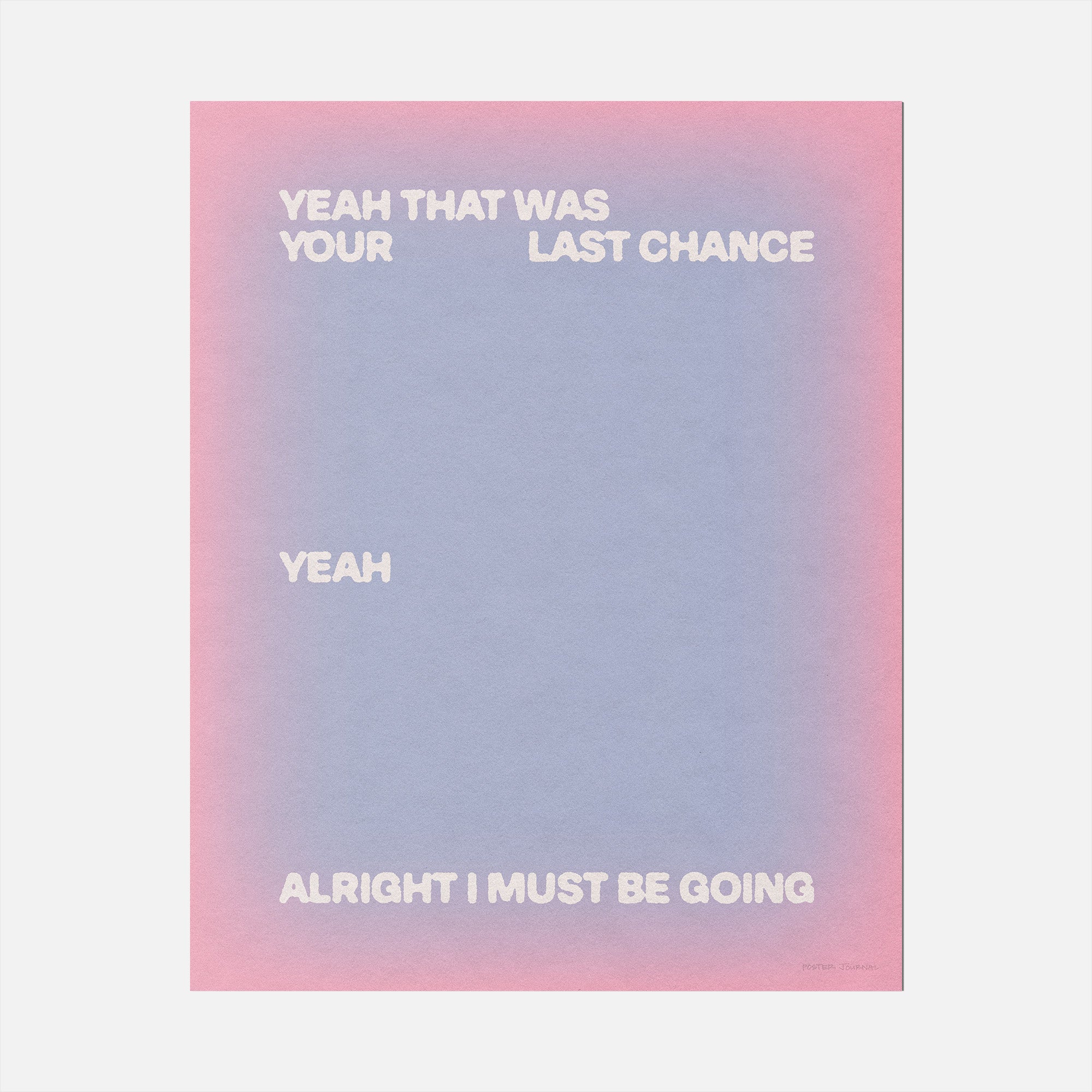 CHANCE PRINT
