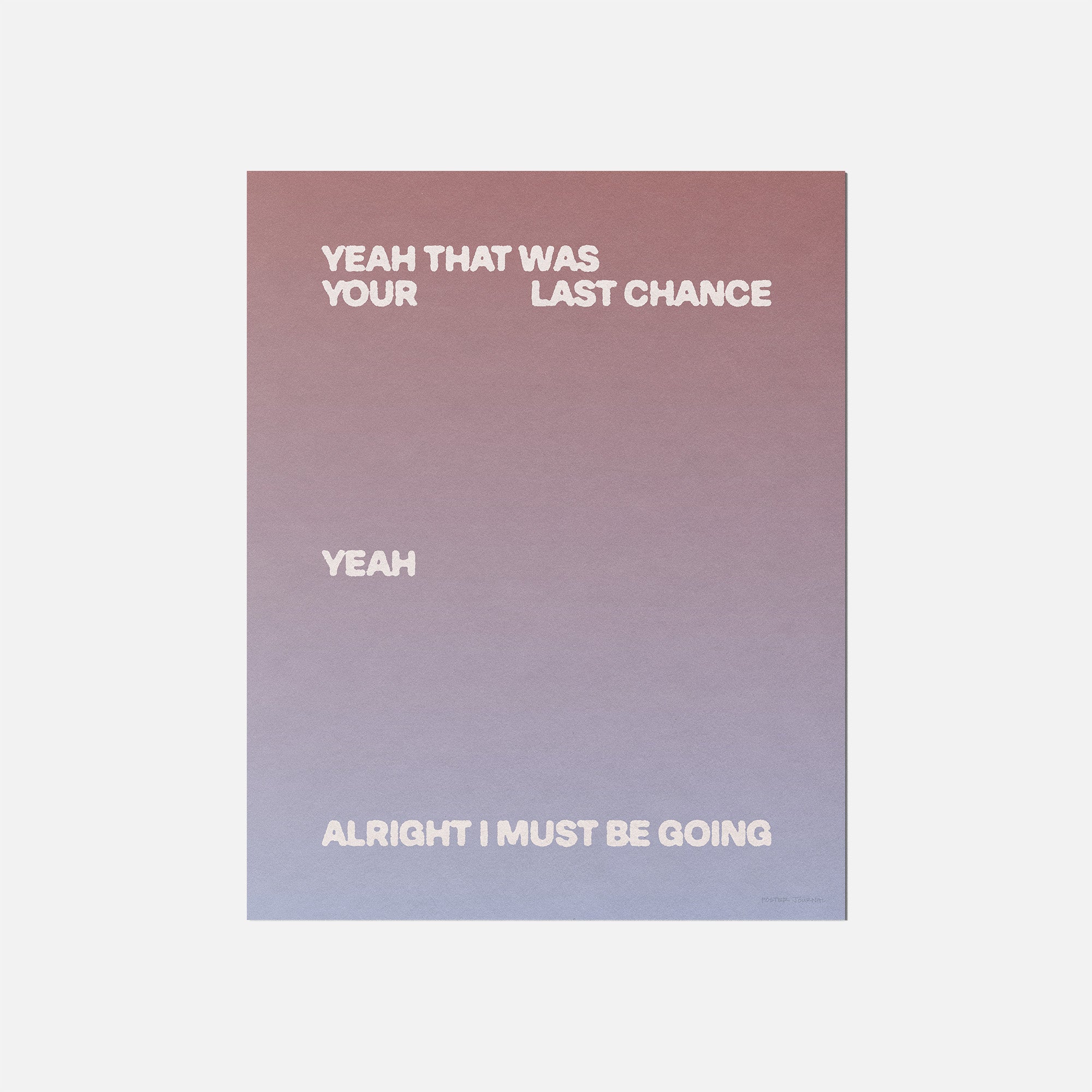 CHANCE PRINT