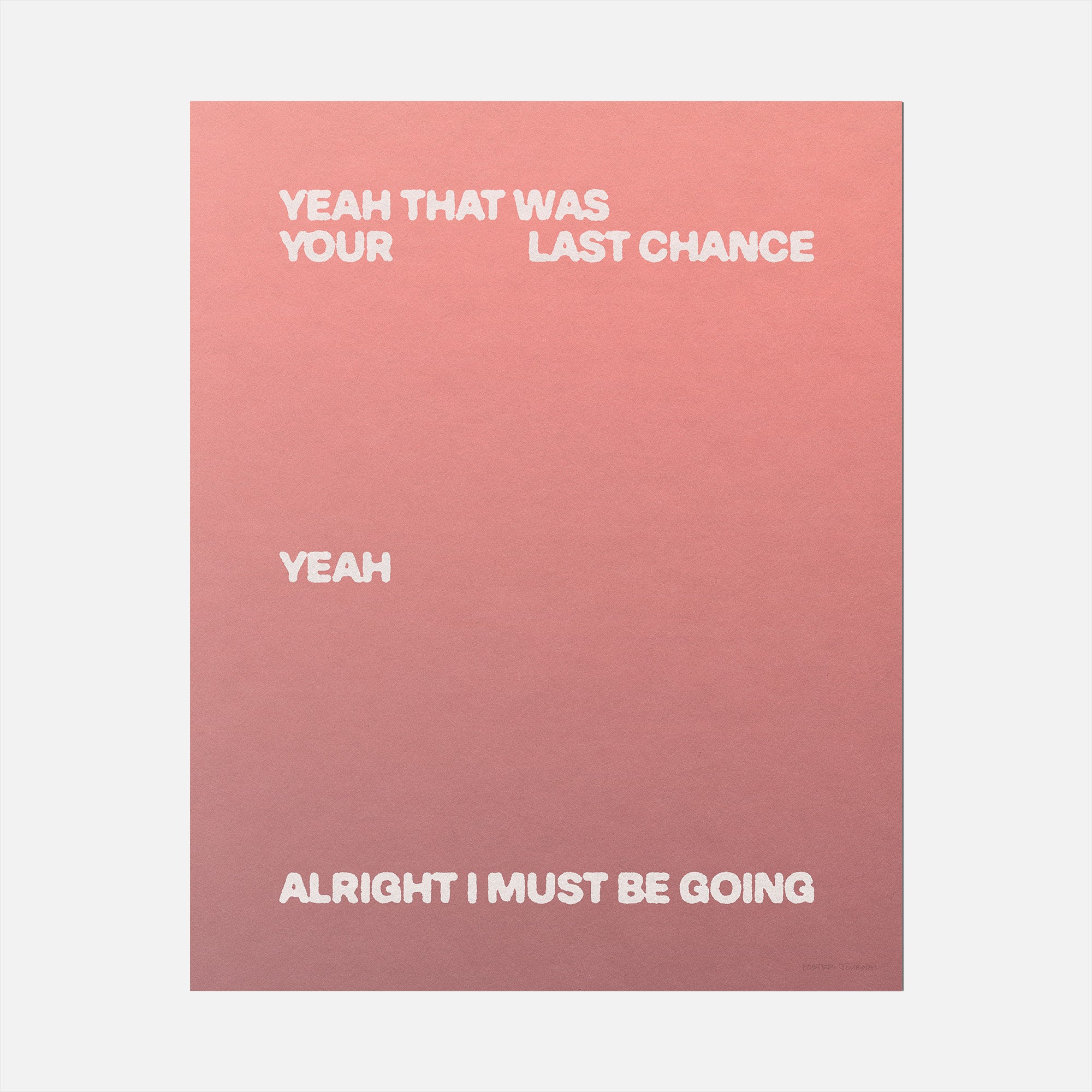 CHANCE PRINT