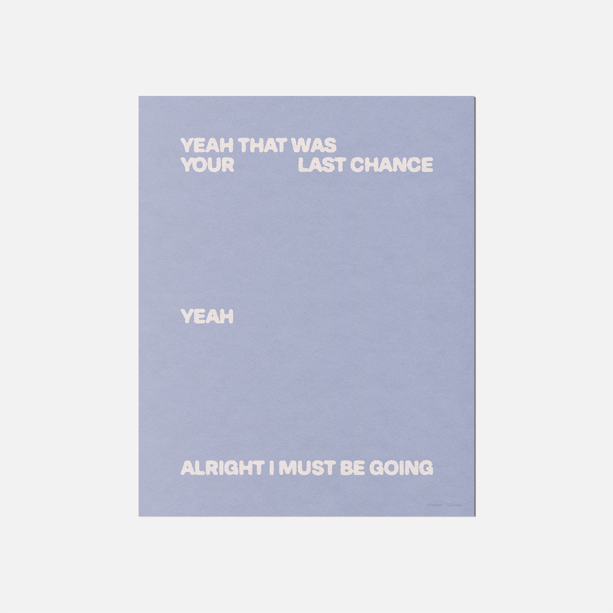 CHANCE PRINT