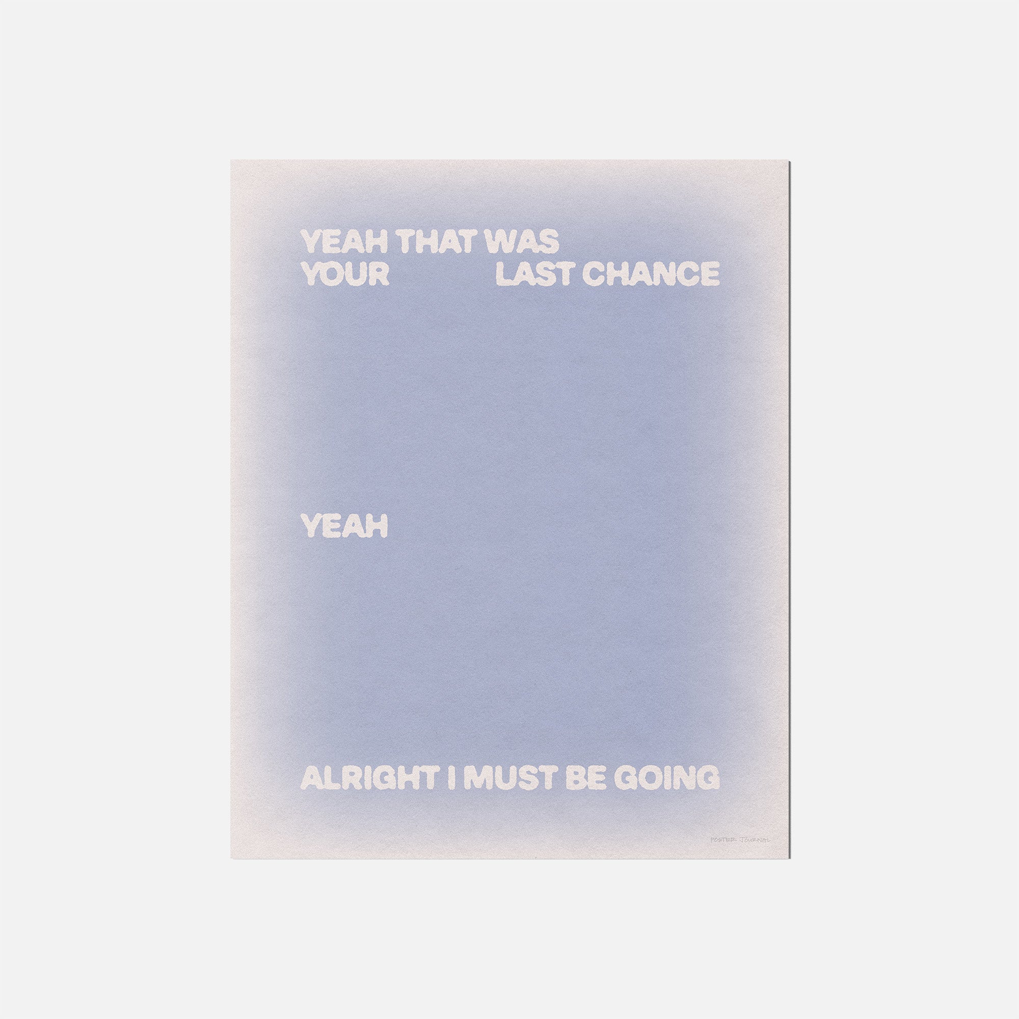 CHANCE PRINT