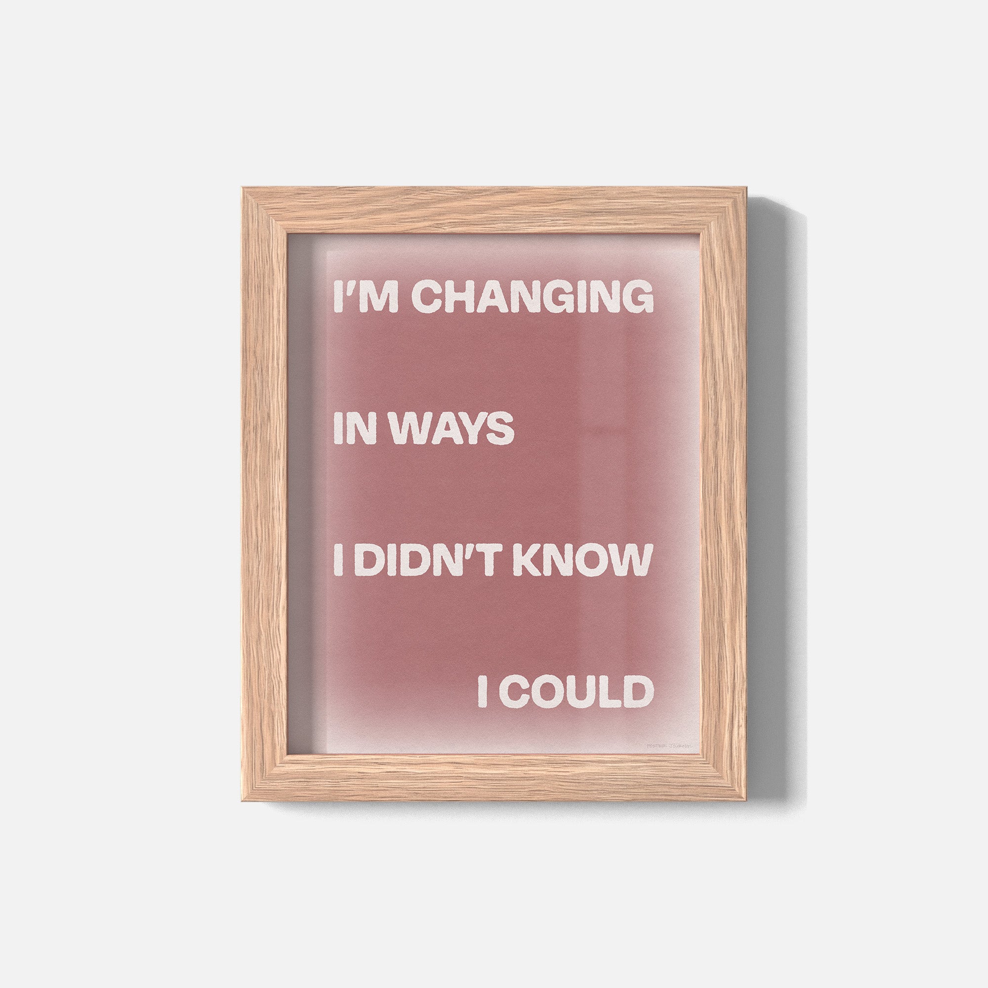 CHANGING PRINT