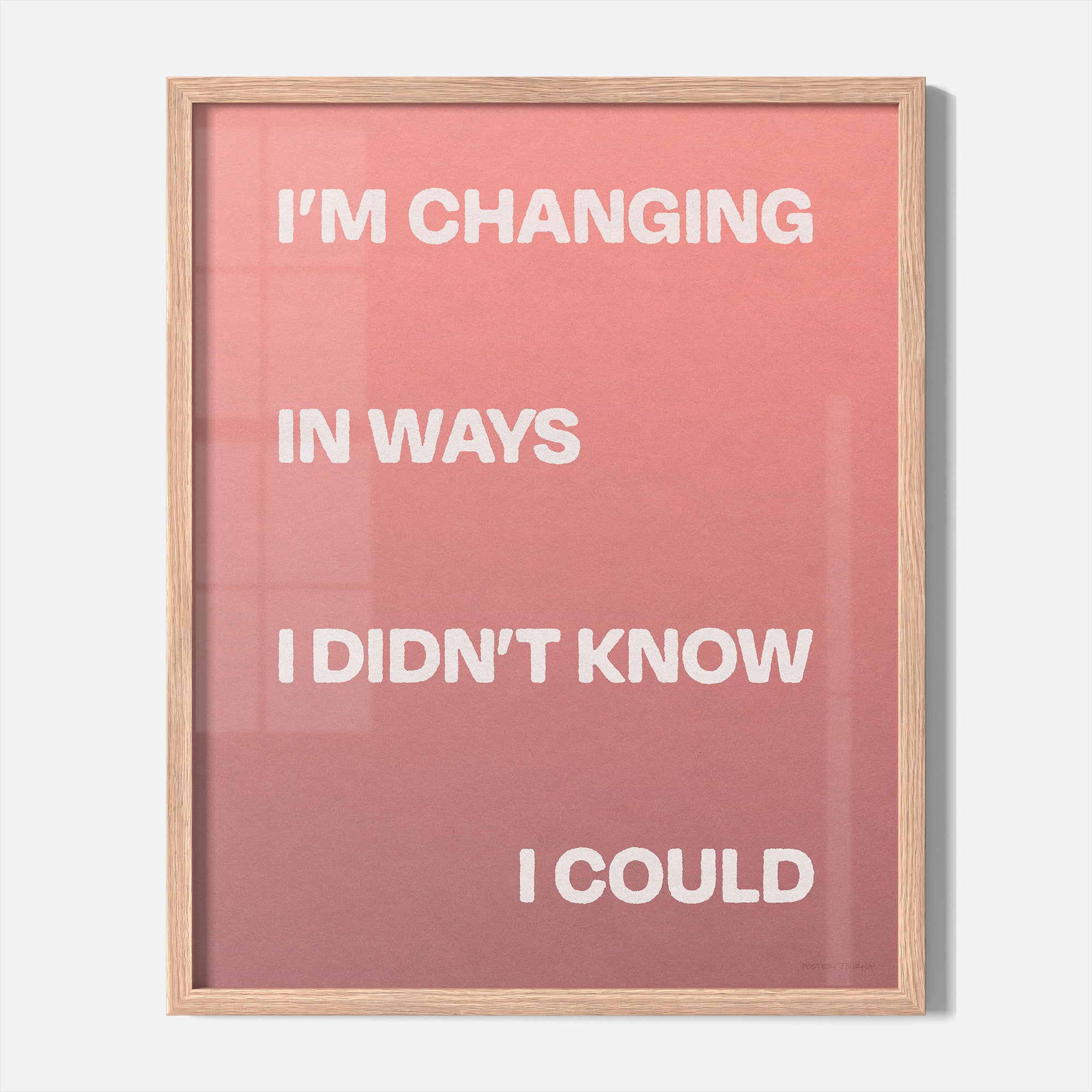 CHANGING PRINT