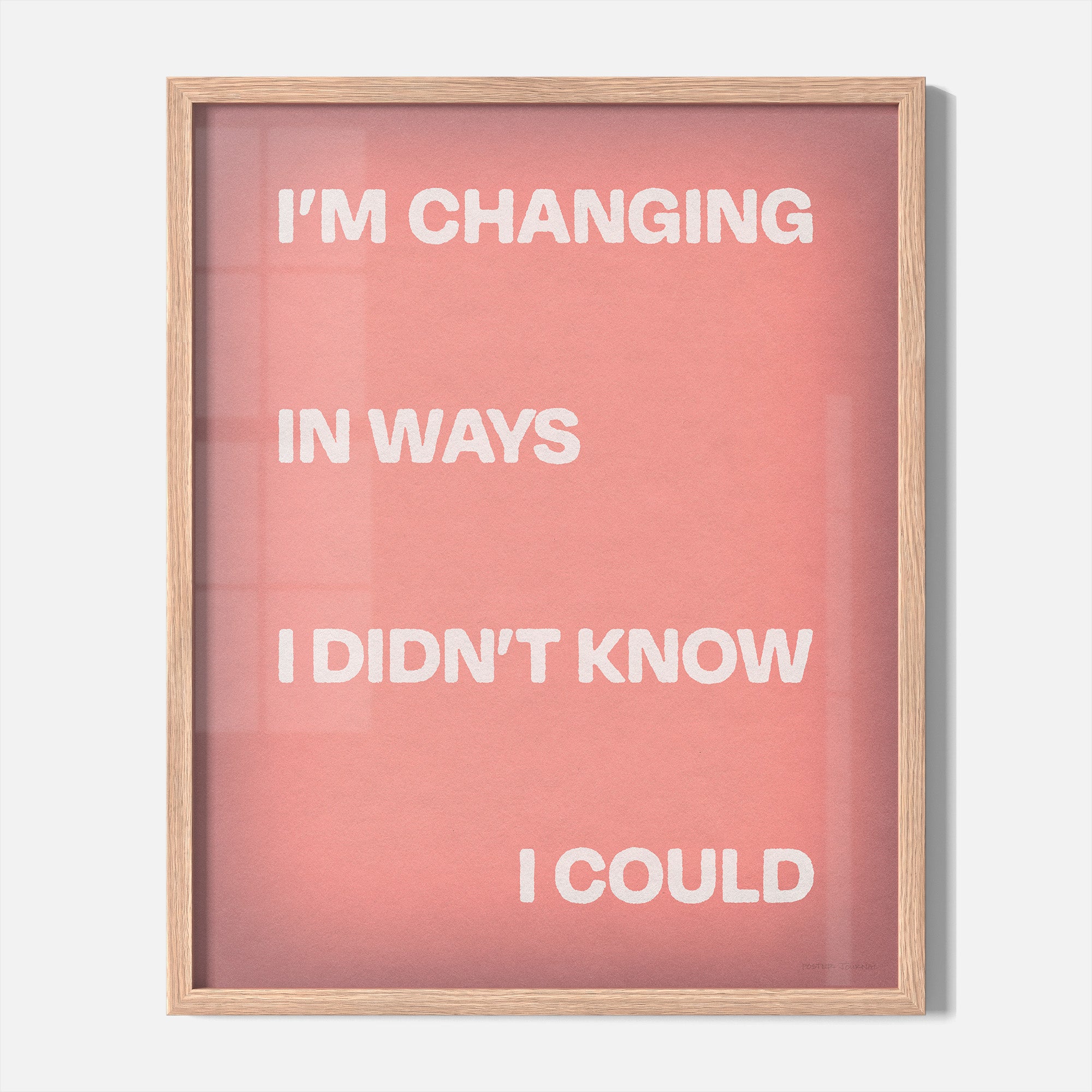 CHANGING PRINT
