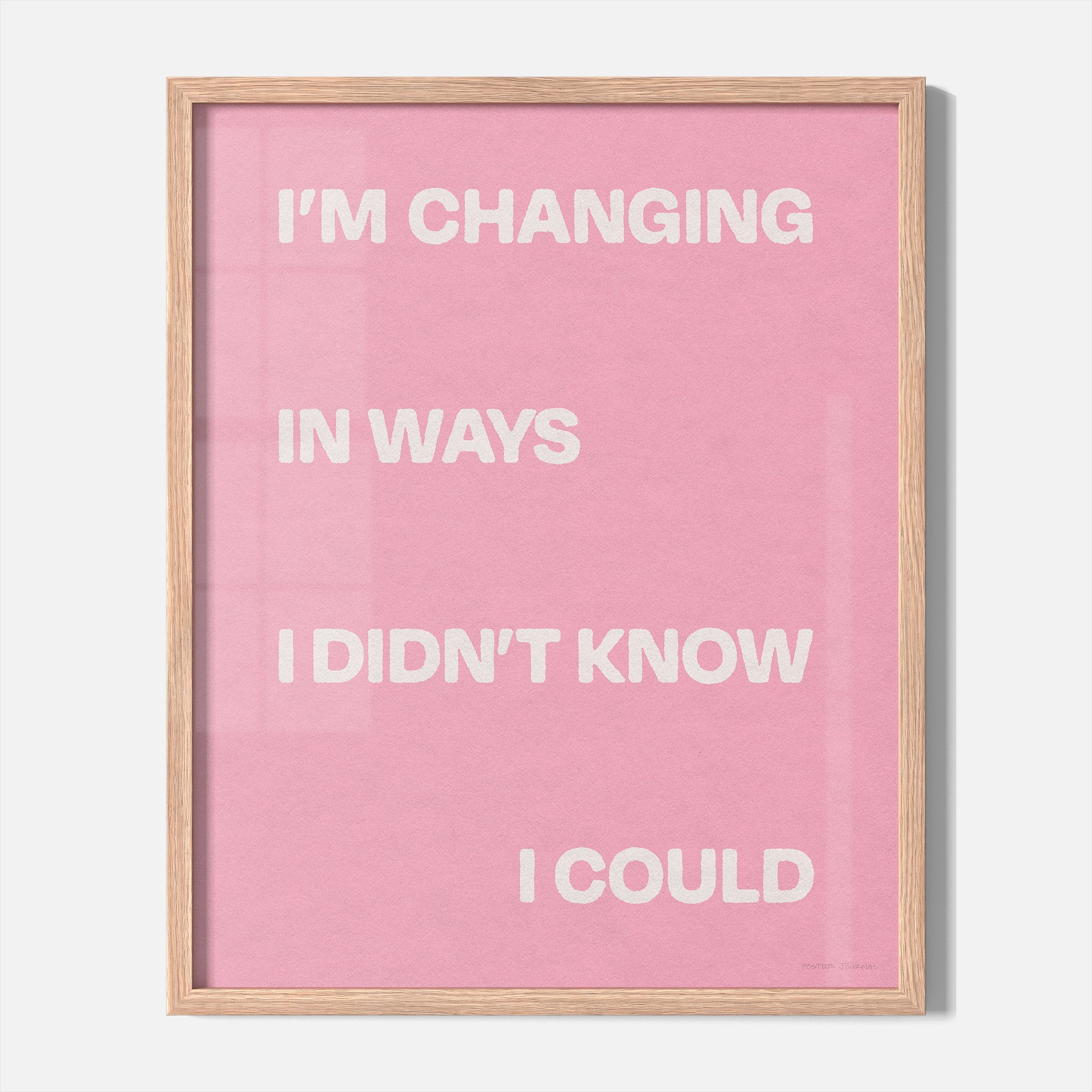 CHANGING PRINT