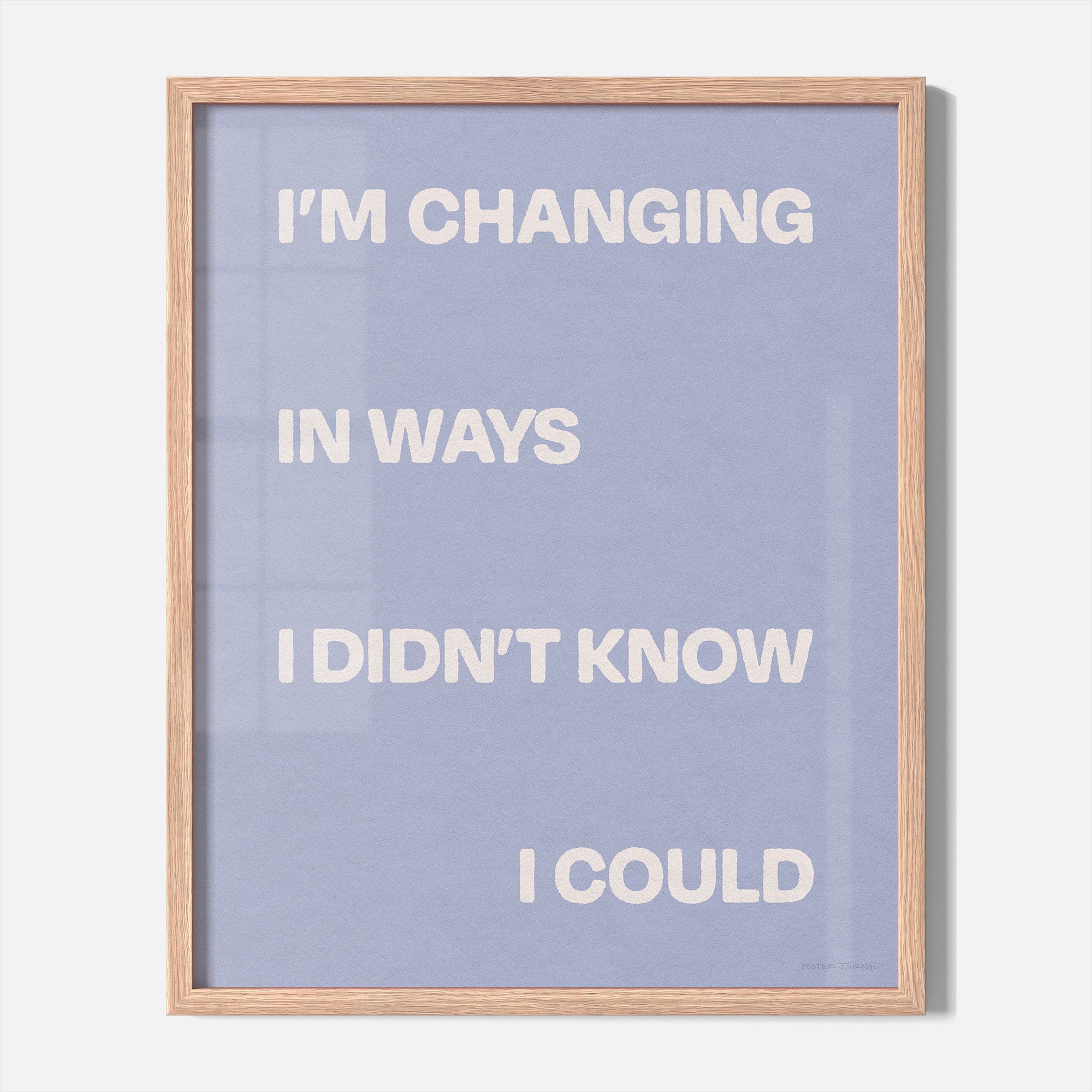 CHANGING PRINT