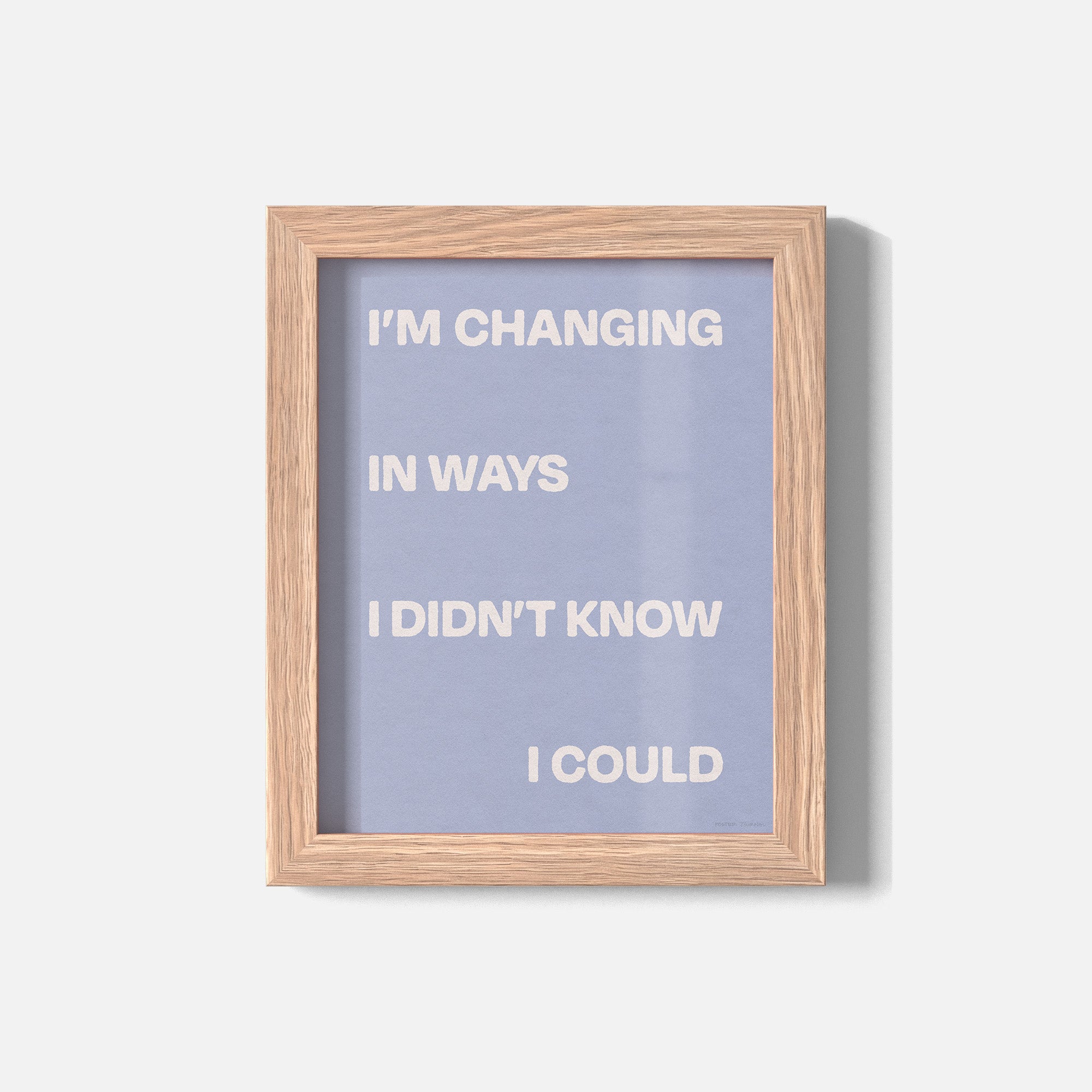 CHANGING PRINT