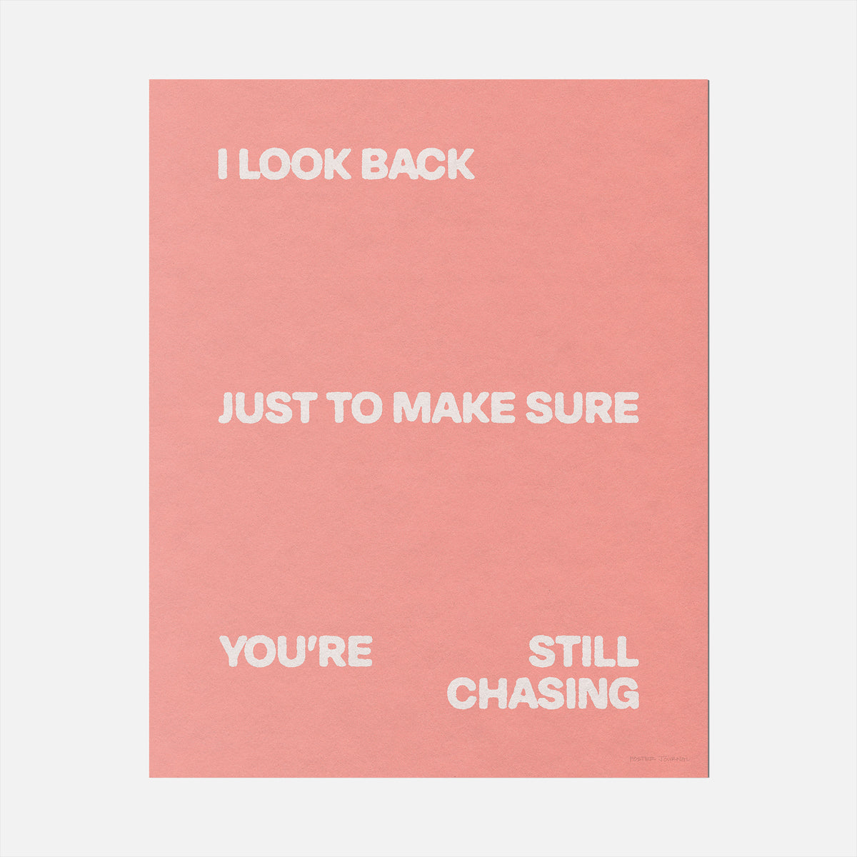 CHASING PRINT