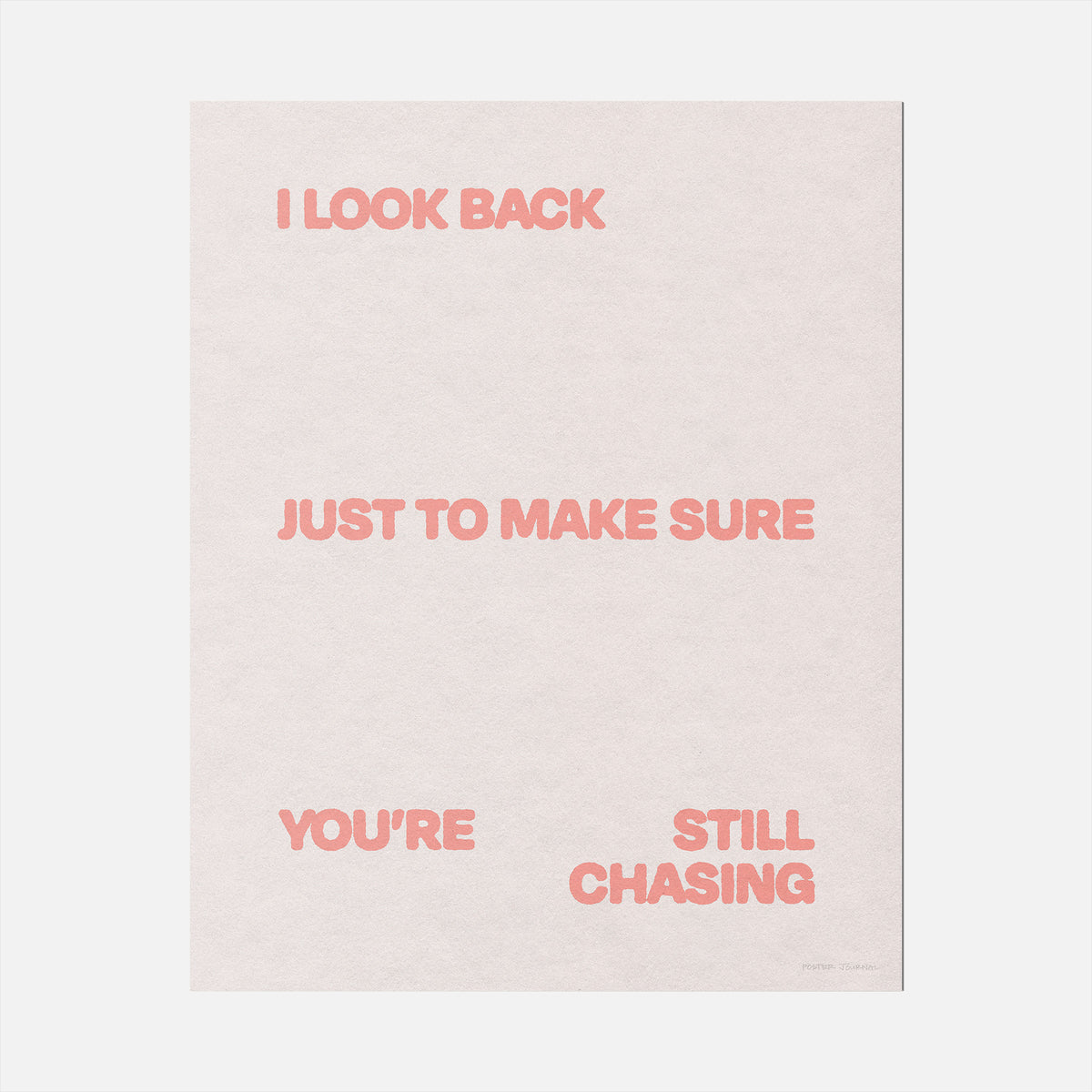 CHASING PRINT