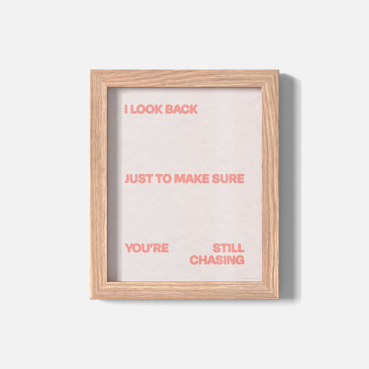 CHASING PRINT
