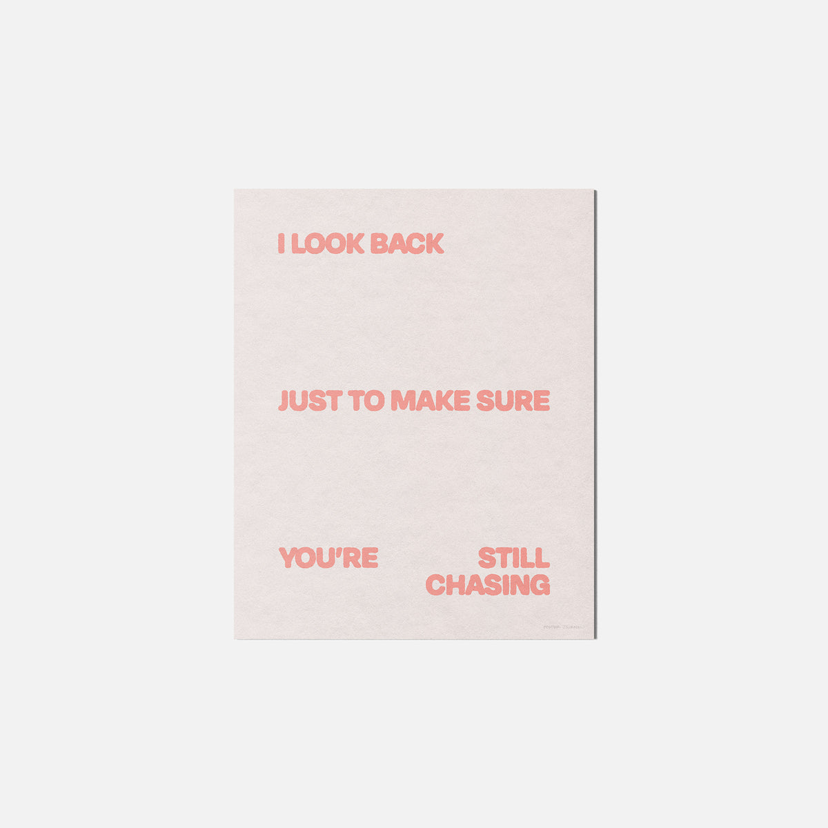 CHASING PRINT