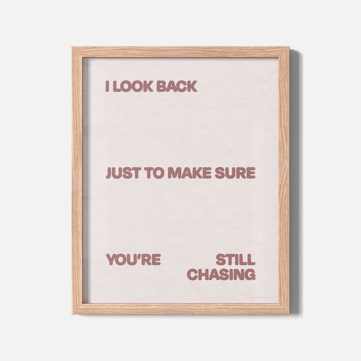 CHASING PRINT