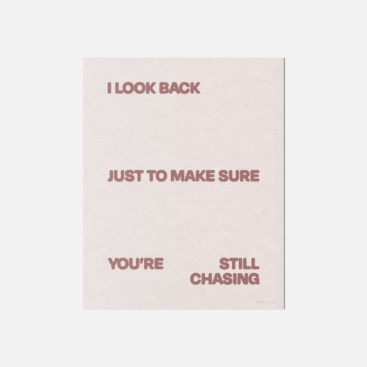 CHASING PRINT