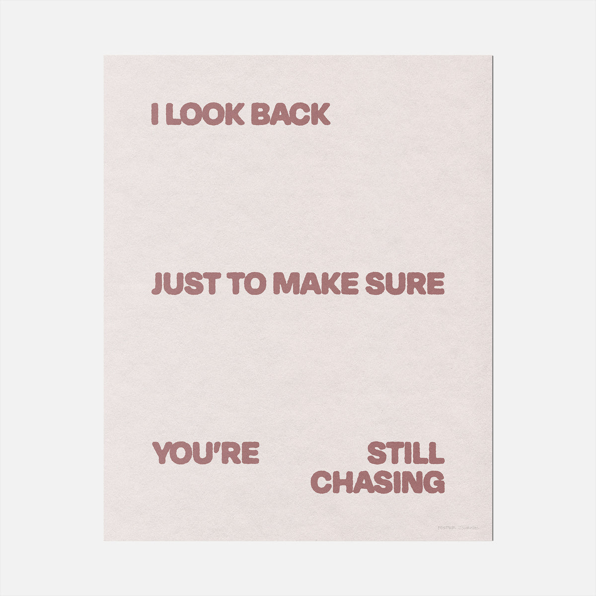 CHASING PRINT