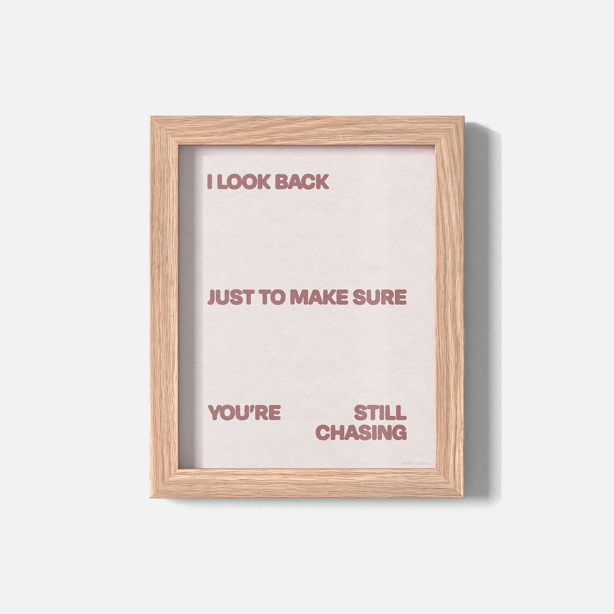 CHASING PRINT