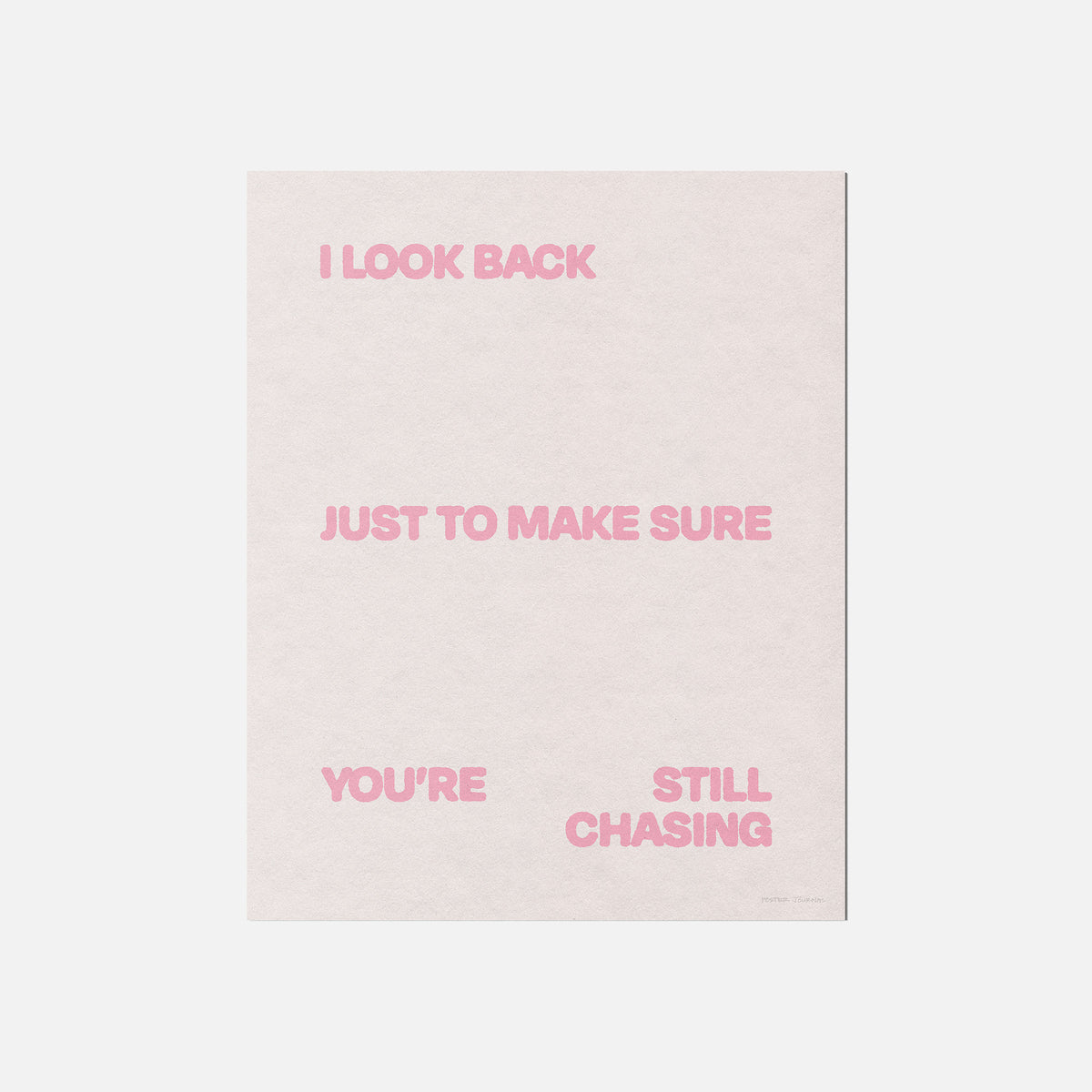 CHASING PRINT