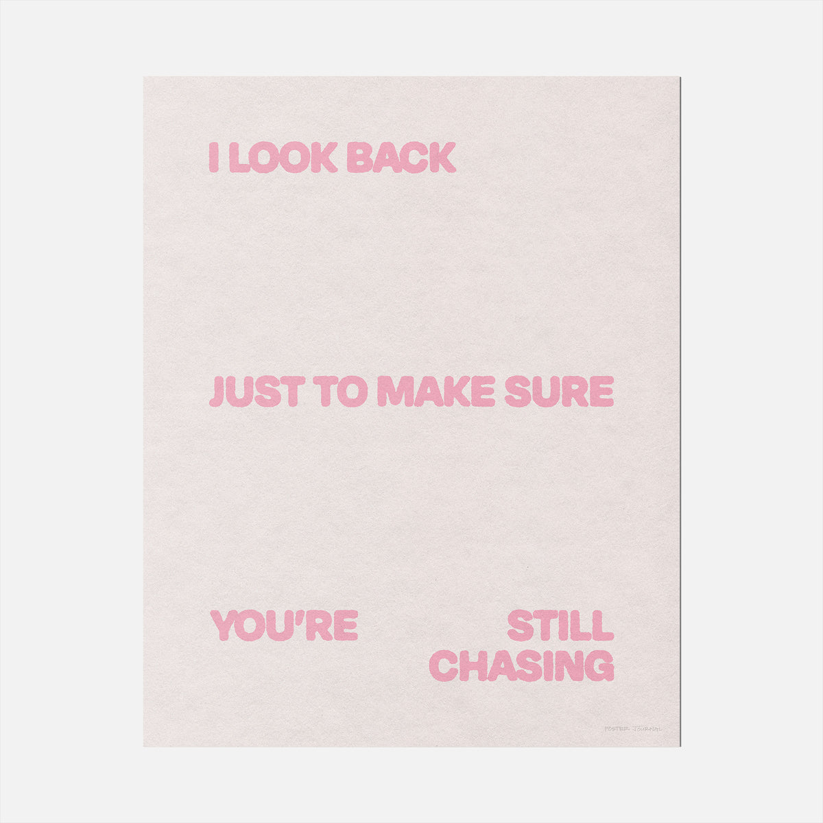 CHASING PRINT