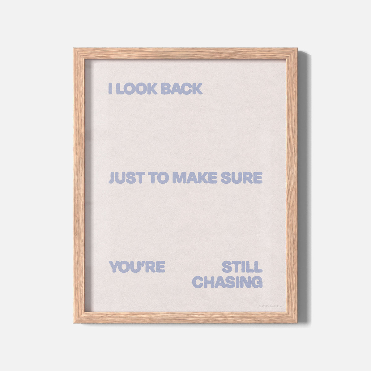 CHASING PRINT