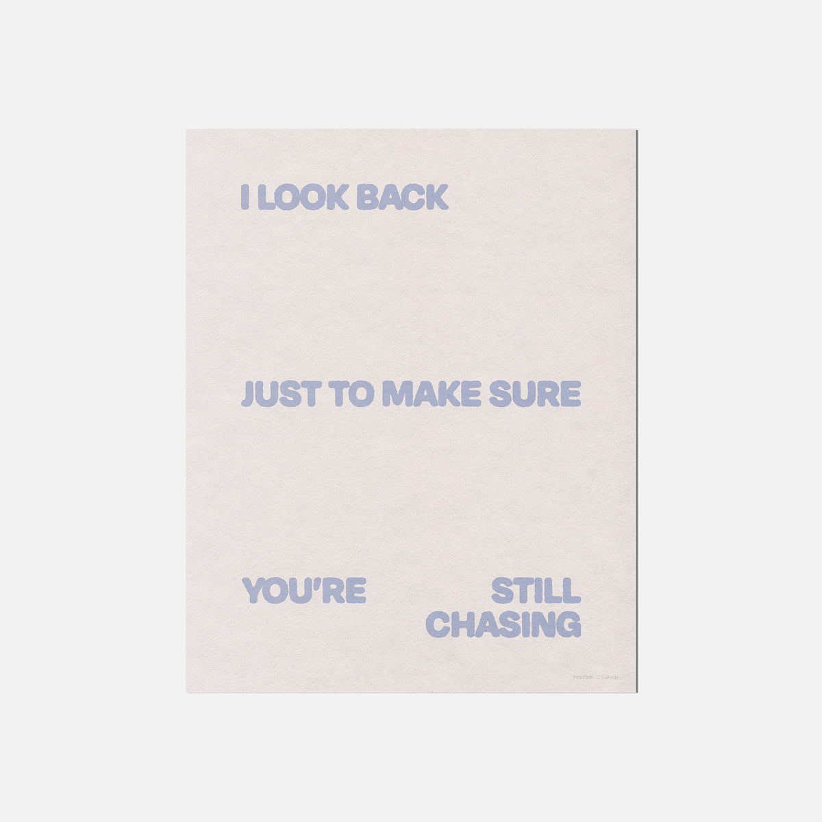 CHASING PRINT