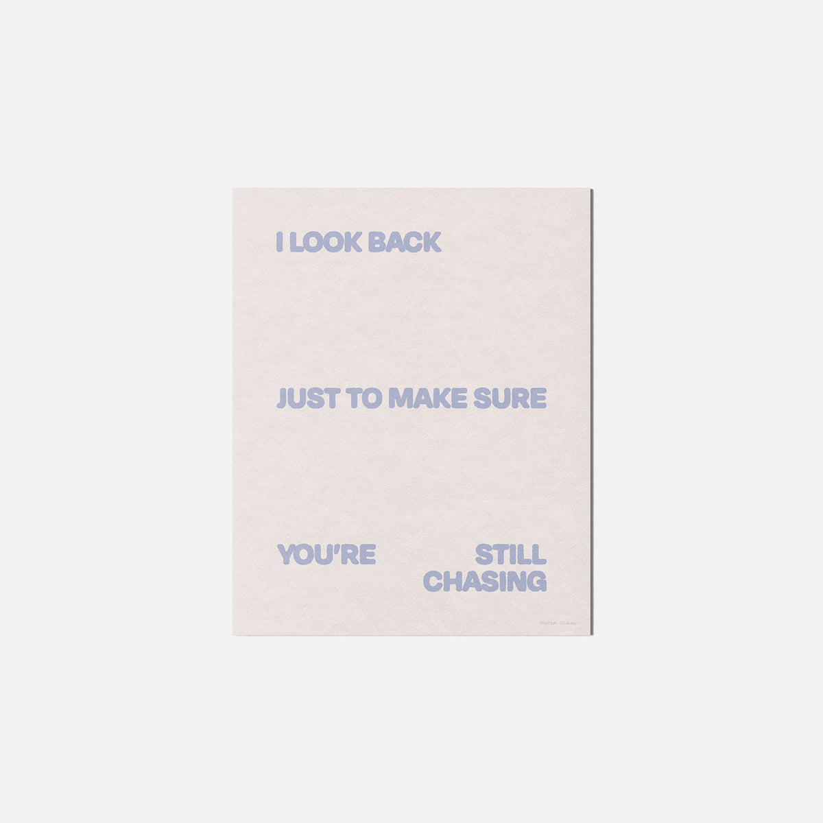 CHASING PRINT