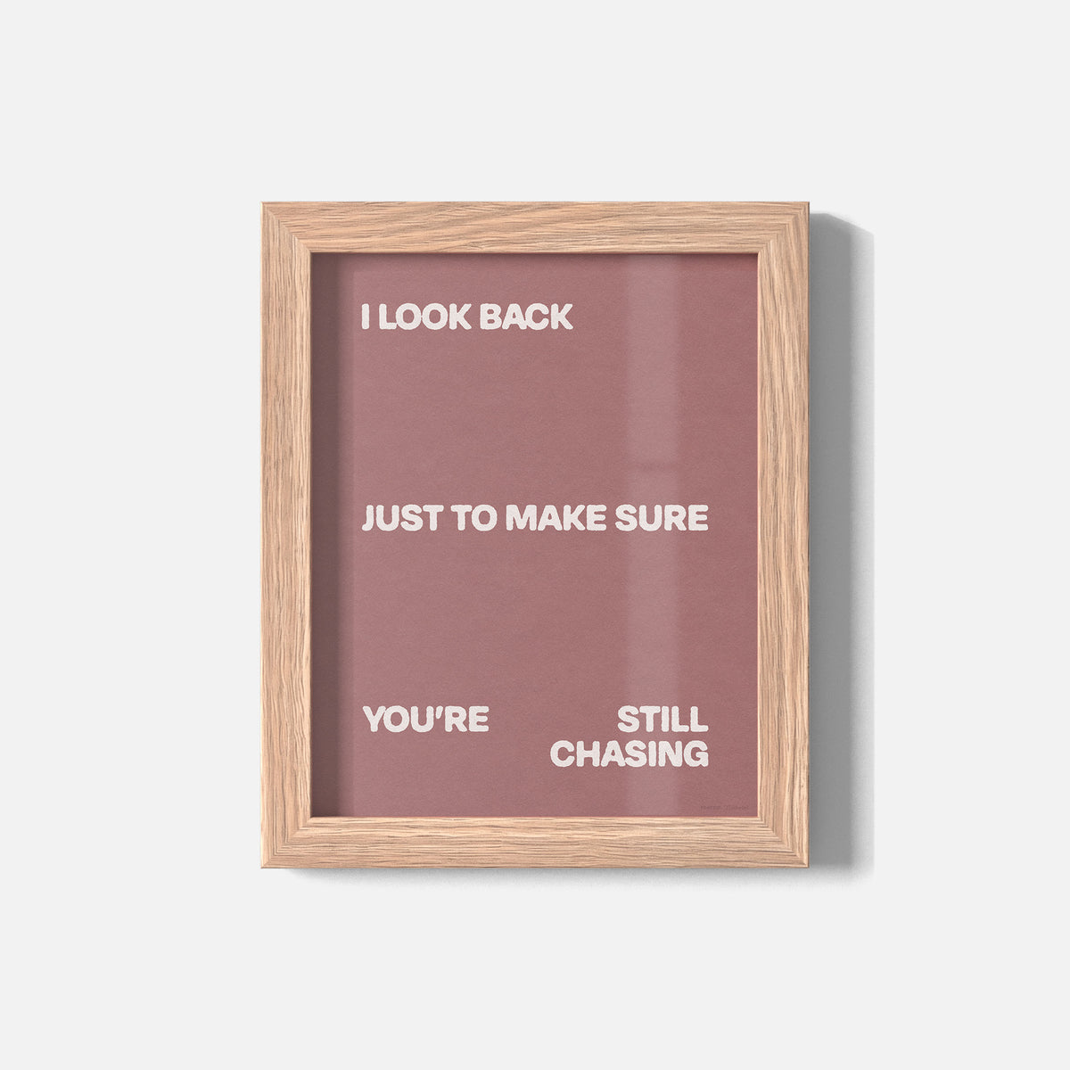 CHASING PRINT