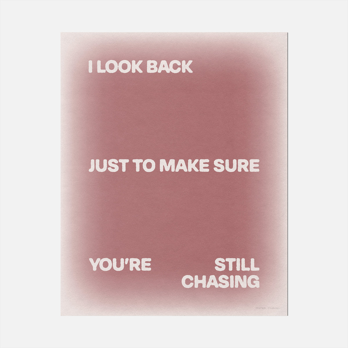 CHASING PRINT