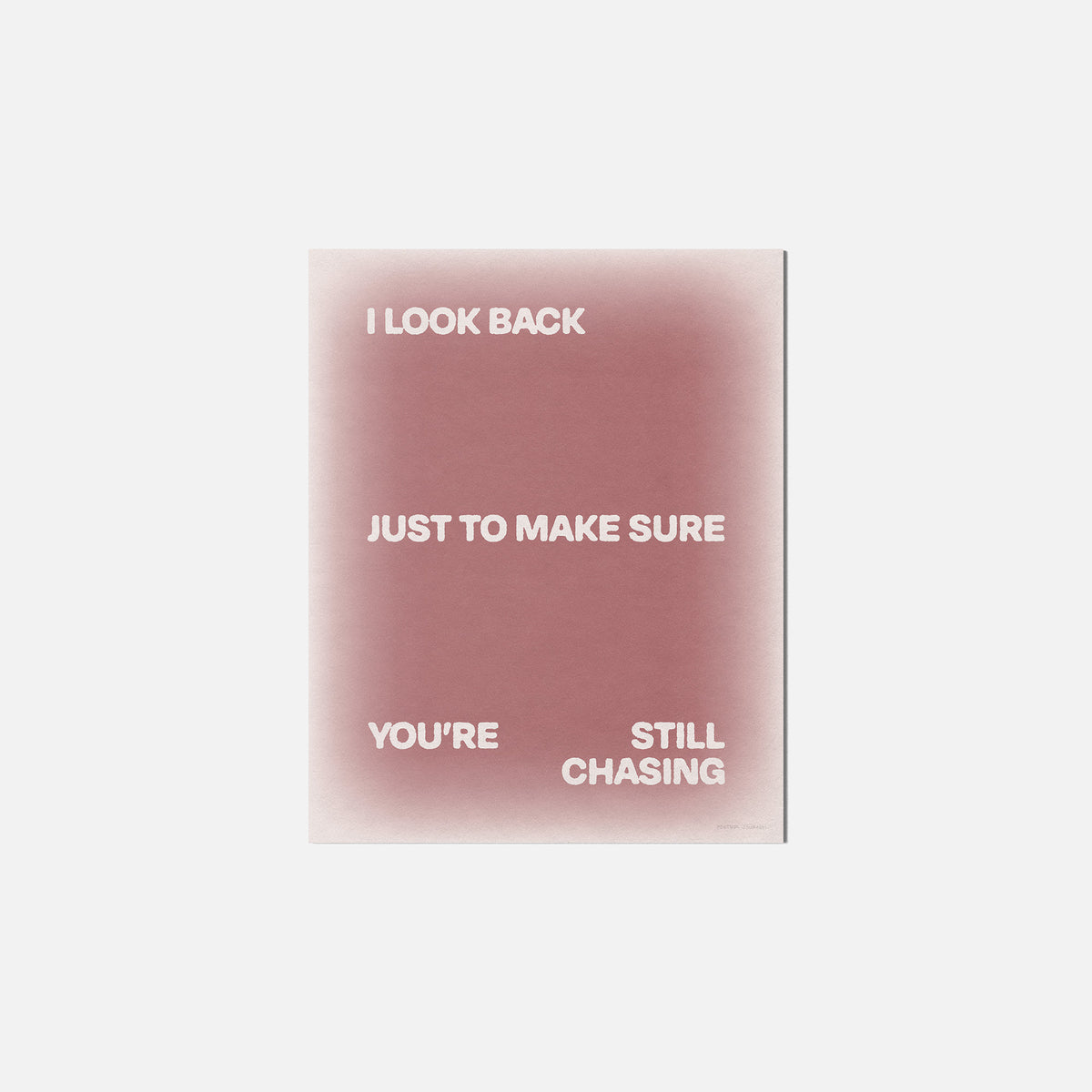 CHASING PRINT