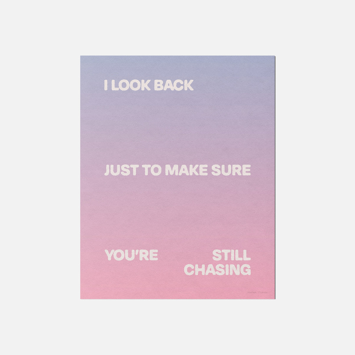 CHASING PRINT