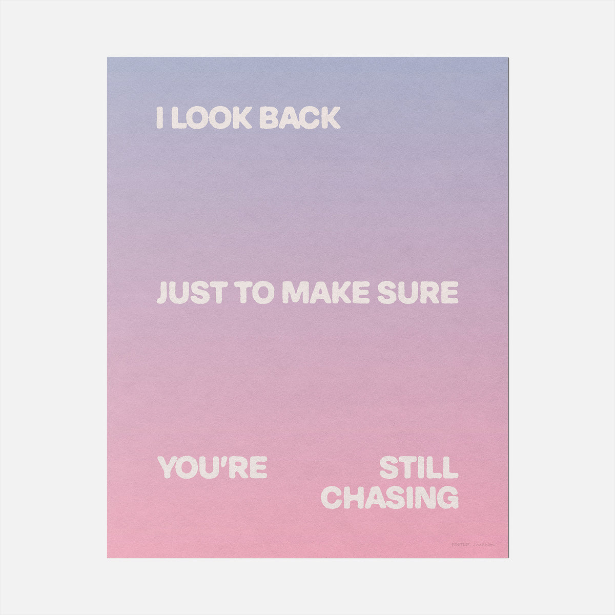 CHASING PRINT