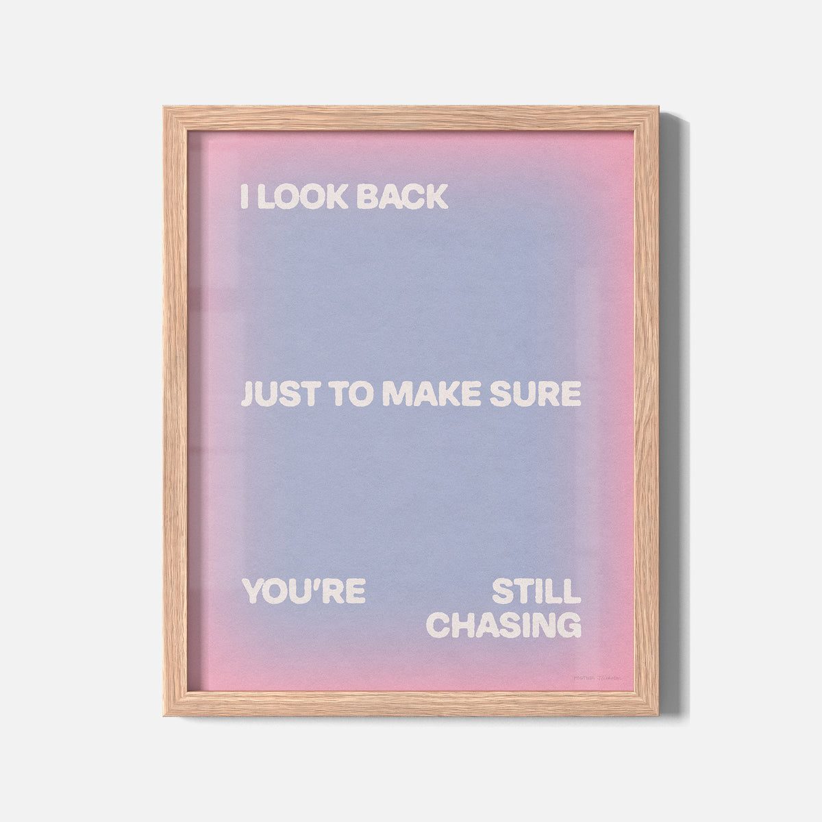 CHASING PRINT