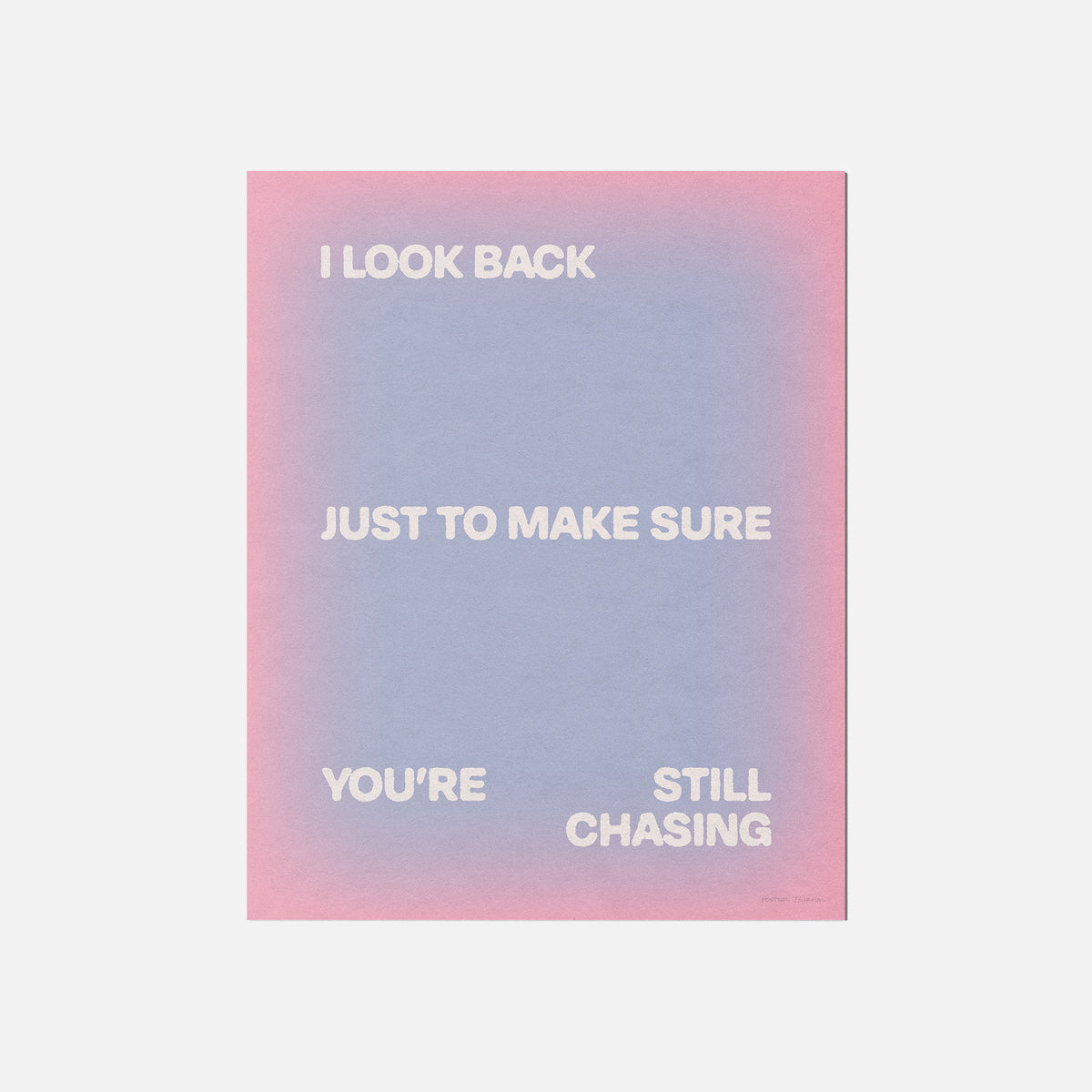 CHASING PRINT