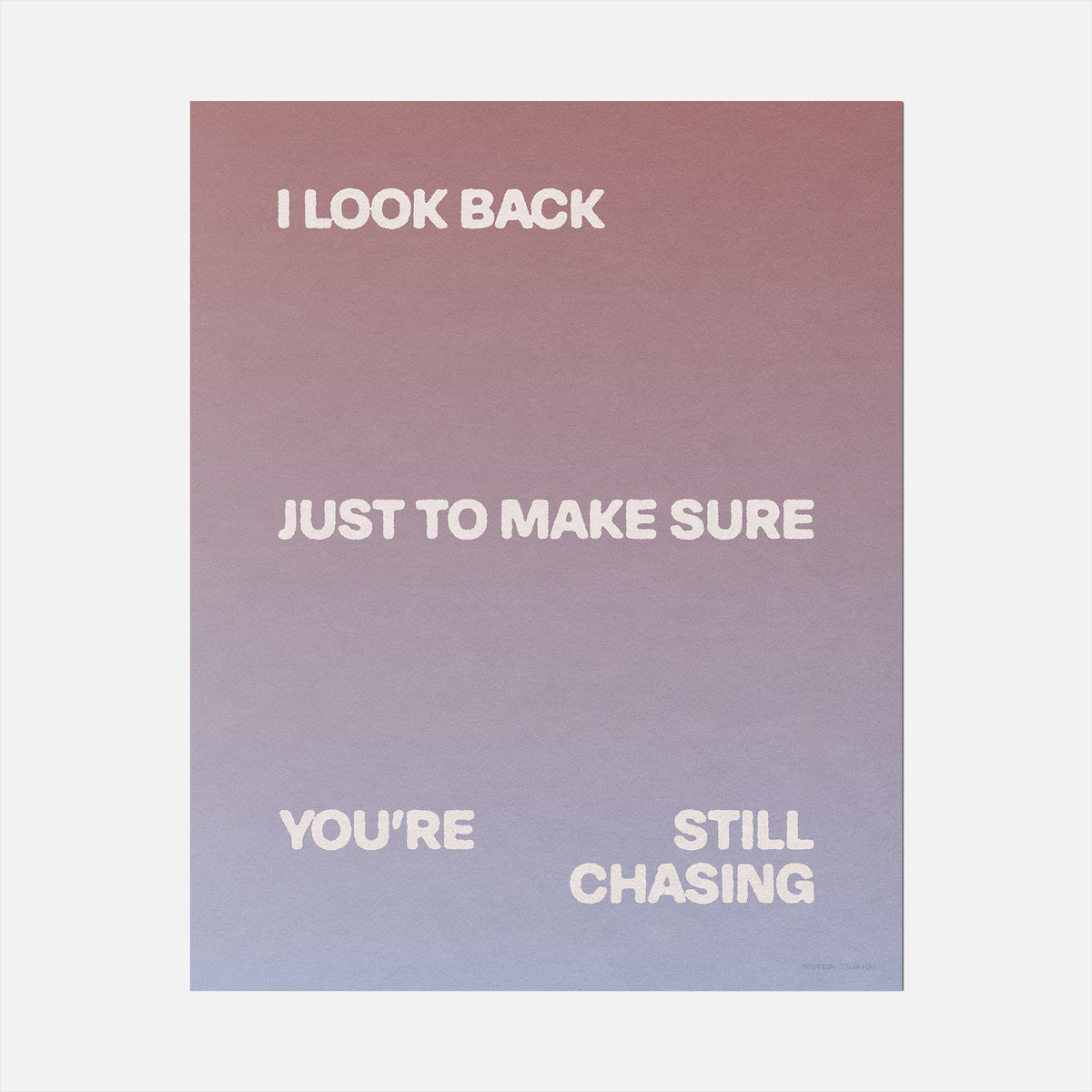 CHASING PRINT