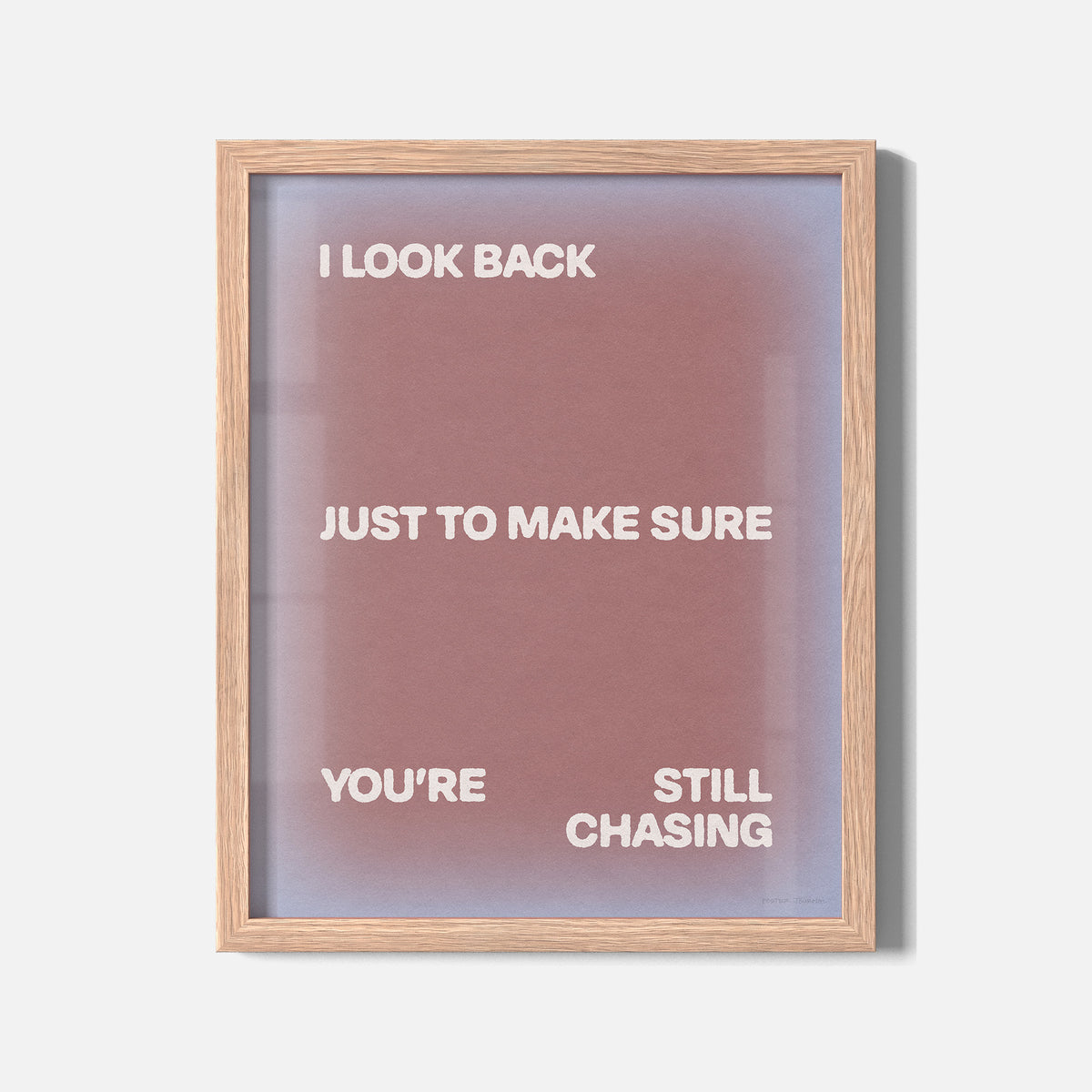 CHASING PRINT