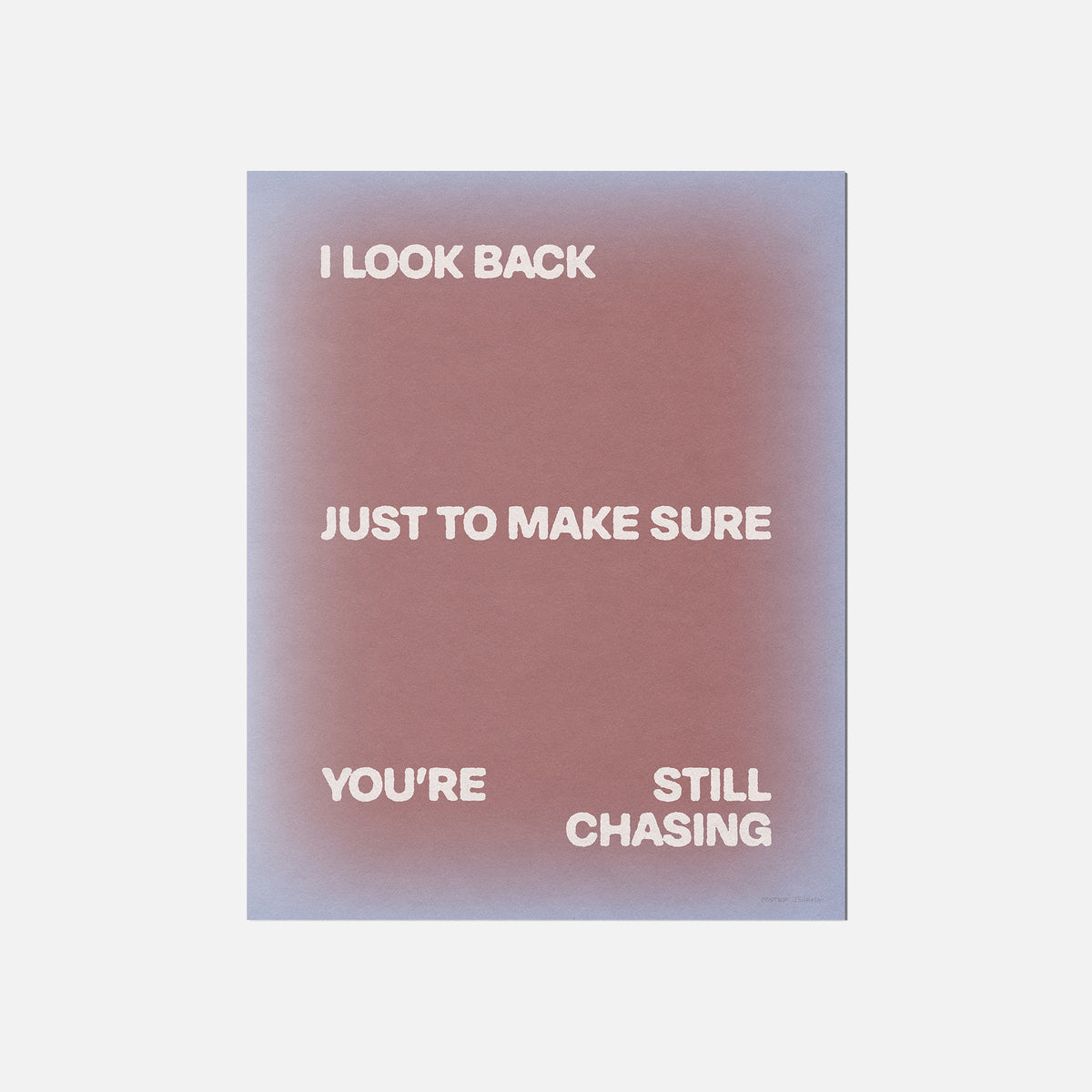 CHASING PRINT
