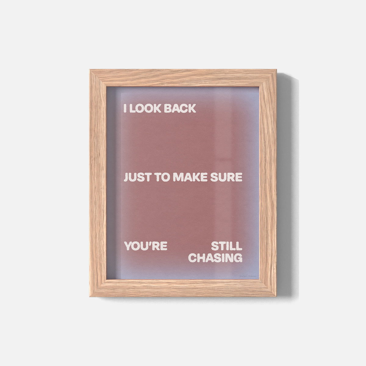 CHASING PRINT