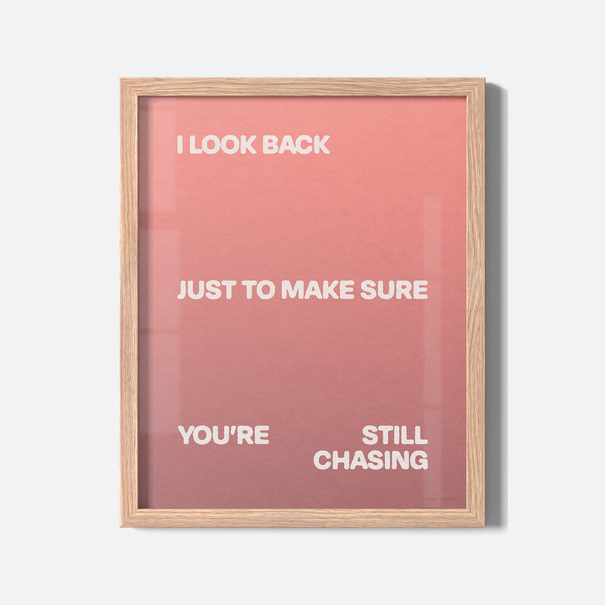 CHASING PRINT