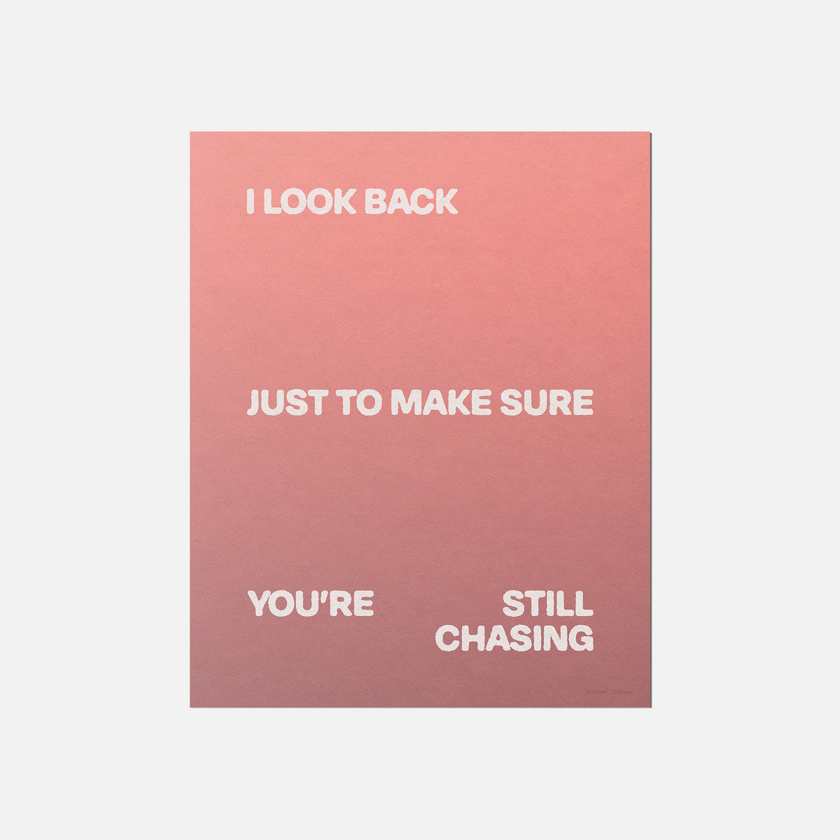 CHASING PRINT