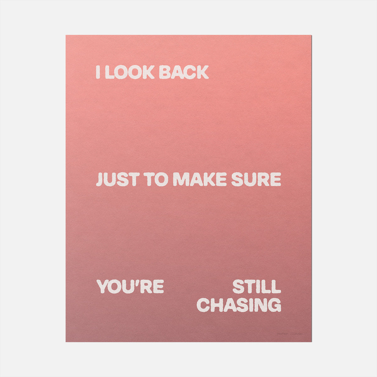 CHASING PRINT