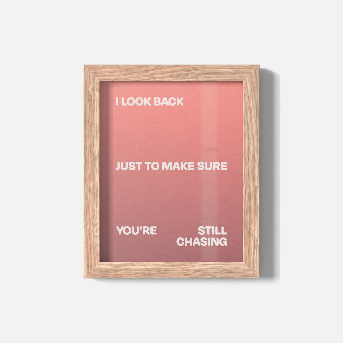 CHASING PRINT