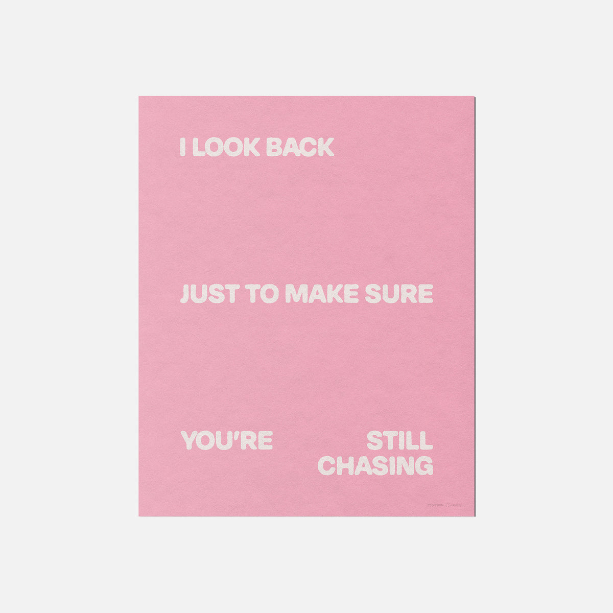 CHASING PRINT