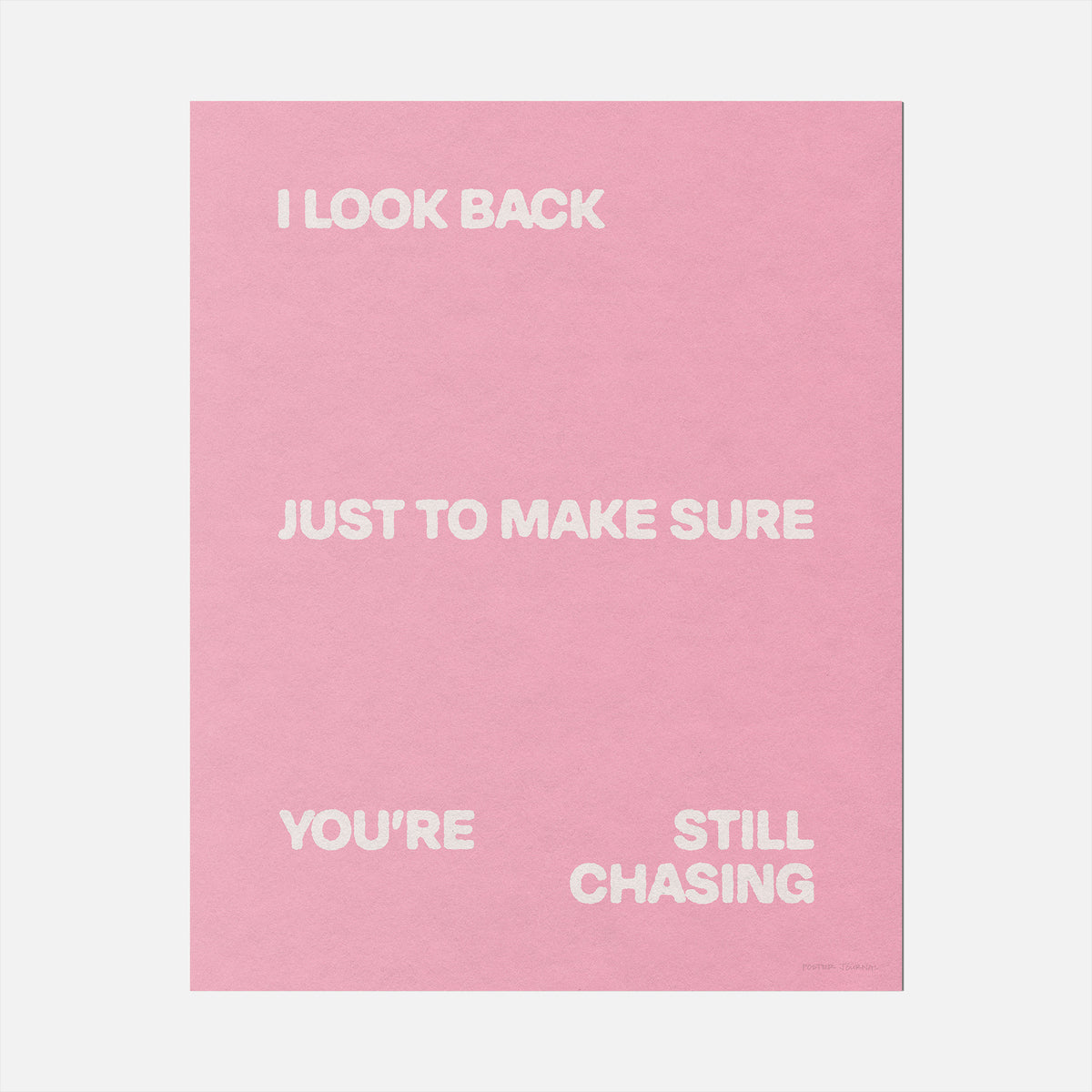 CHASING PRINT