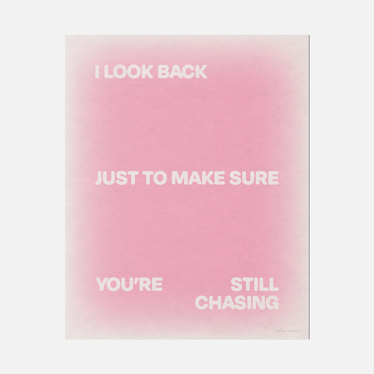 CHASING PRINT