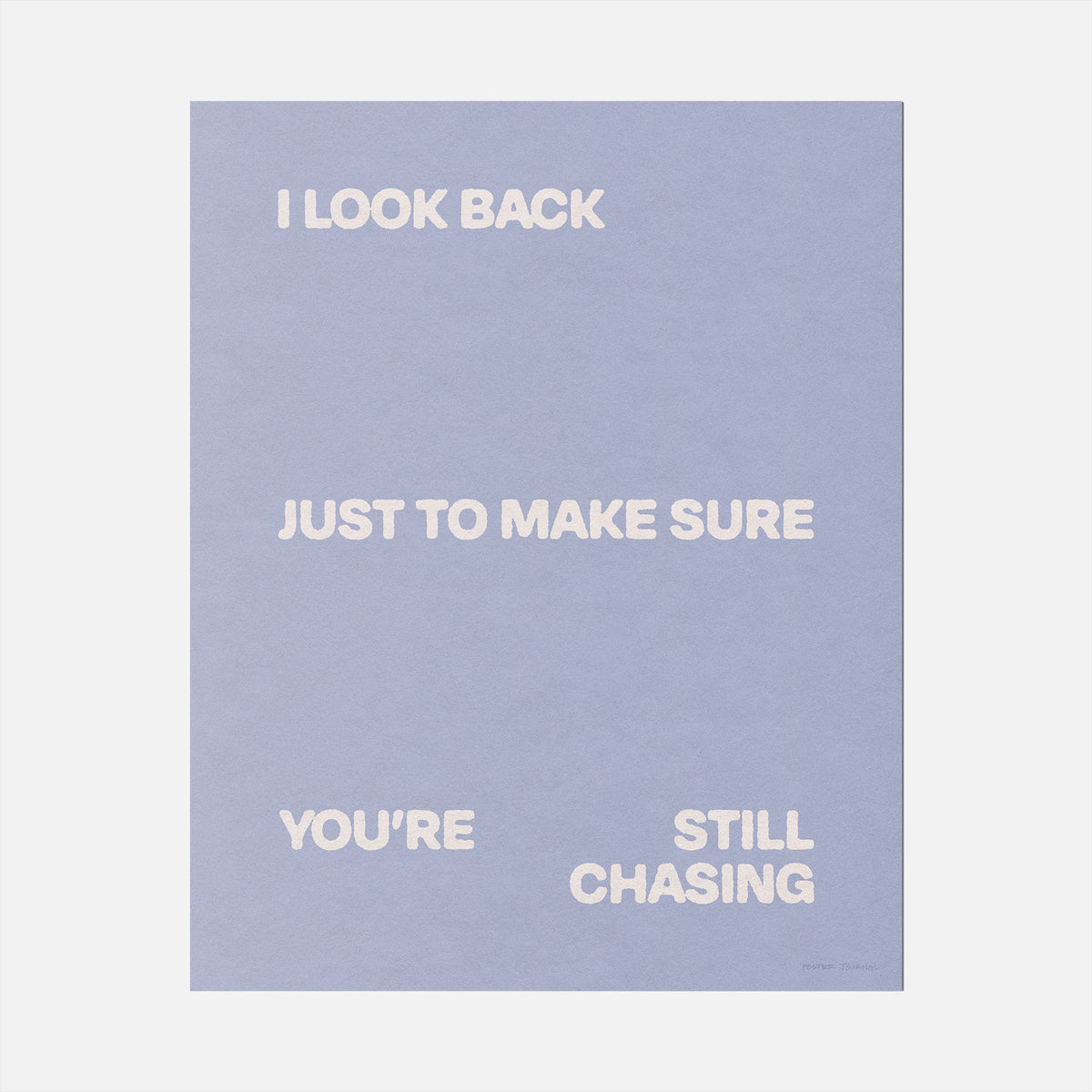 CHASING PRINT